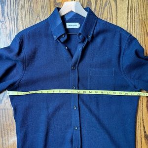 Taylor Stitch - The Jack in Indigo Waffle Size 40 (medium).